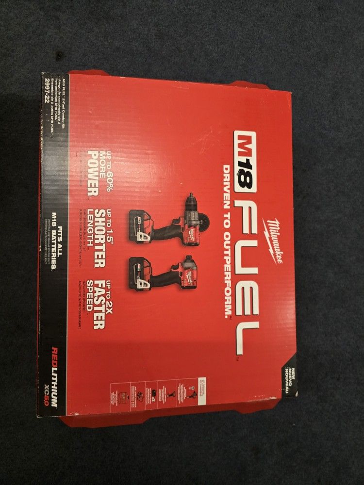 Milwaukee M18 Fuel 2 Tool Combo Kit