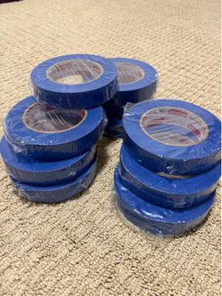 1” x 60 yards Blue Painters tape 10 rolls