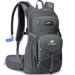 Hydration Backpack with Water Bladder, 18L Lightweight Hiking Backpack 