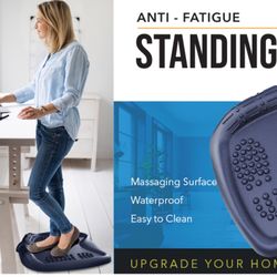 Anti-Fatigue Standing Desk Mat, QooWare Ergonomic Comfort Floor Mat -New Shipping Available 