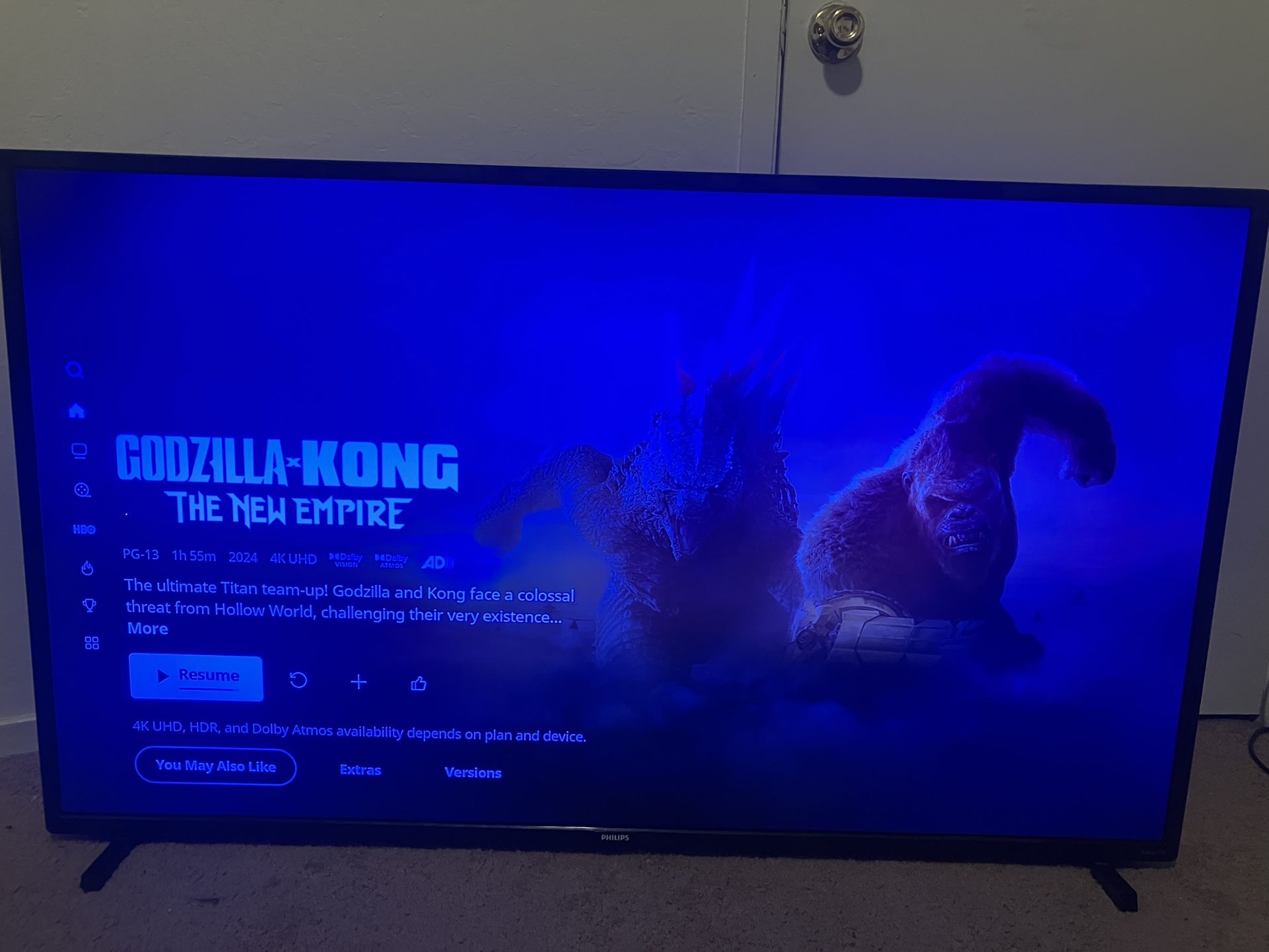 Roku Tv 55inch Tv 4k Has Little On Screen No Tv Legs I