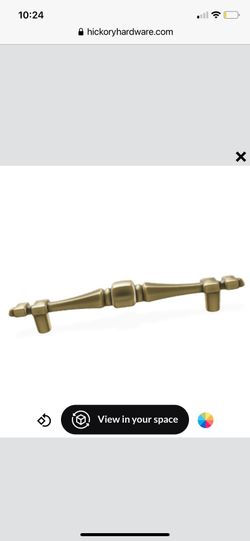 Hickory Hardware Gold Cabinet Pulls