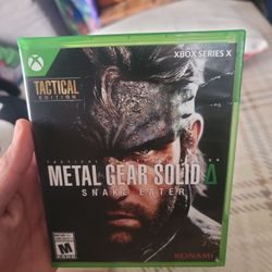 Metal Gear Solid Snake Eater, Tactical edition, Xbox Series X, *like New*