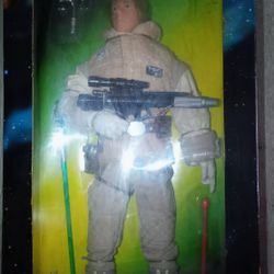 Vintage Star Wars Luke Skywalker in Hoth Gear 12" Action Figure 1997 Kenner W/ Blaster New Sealed Box