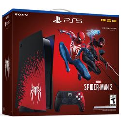 New PlayStation 5 Spider-Man 2 Limited Edition Console