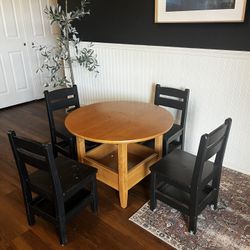 Solid Wood Table For Kids