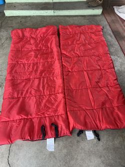 2 Sleeping Bags For Camping - 72”x30”