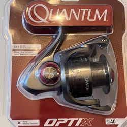 NEW Quantum Optix 40 Spinning Fishing Reel