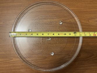 Microwave Glass Tray Plate 13.5”