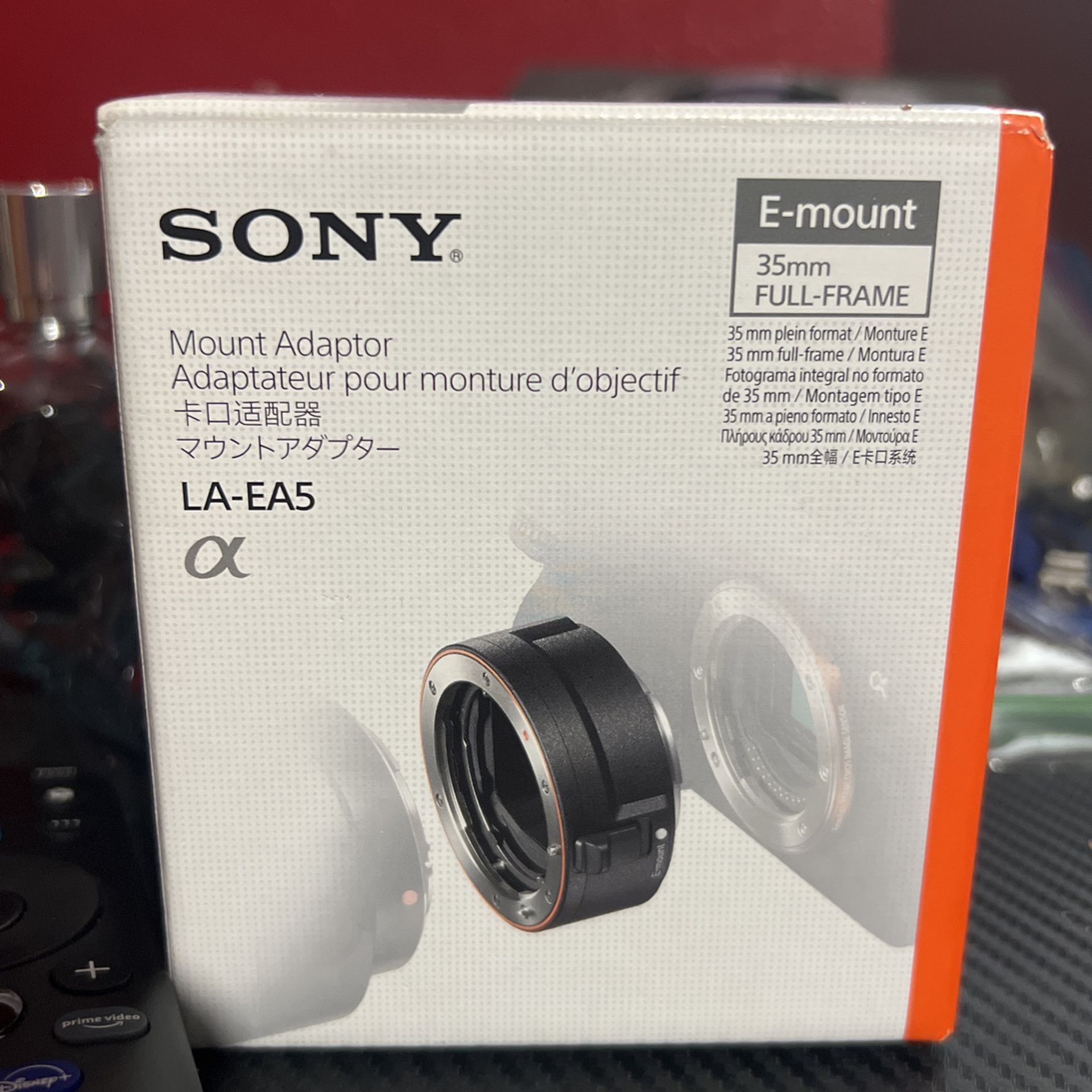 Sony Mount Adaptor ( E-Mount ) 35mm Full Frame