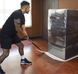 Large Appliance Slider | Plastic Appliance Glide with Handle | Move Appliances with One Hand | Protects Floors