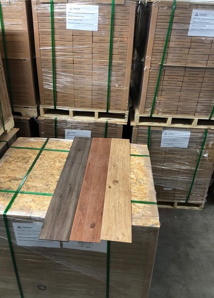 Flooring - .78/ft² for Vinyl Plank Flooring Off Pallets