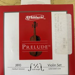 D’Addario Prelude Violin String Set (see description)