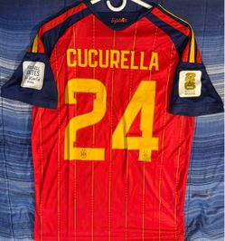Spain Home Cucurella Jersey, 2026 World Cup
