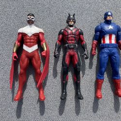 Legend Captain America And Ant man  Figures