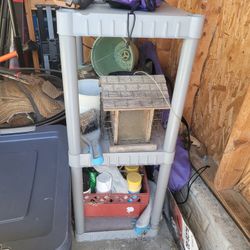 Plastic 3 Shelf