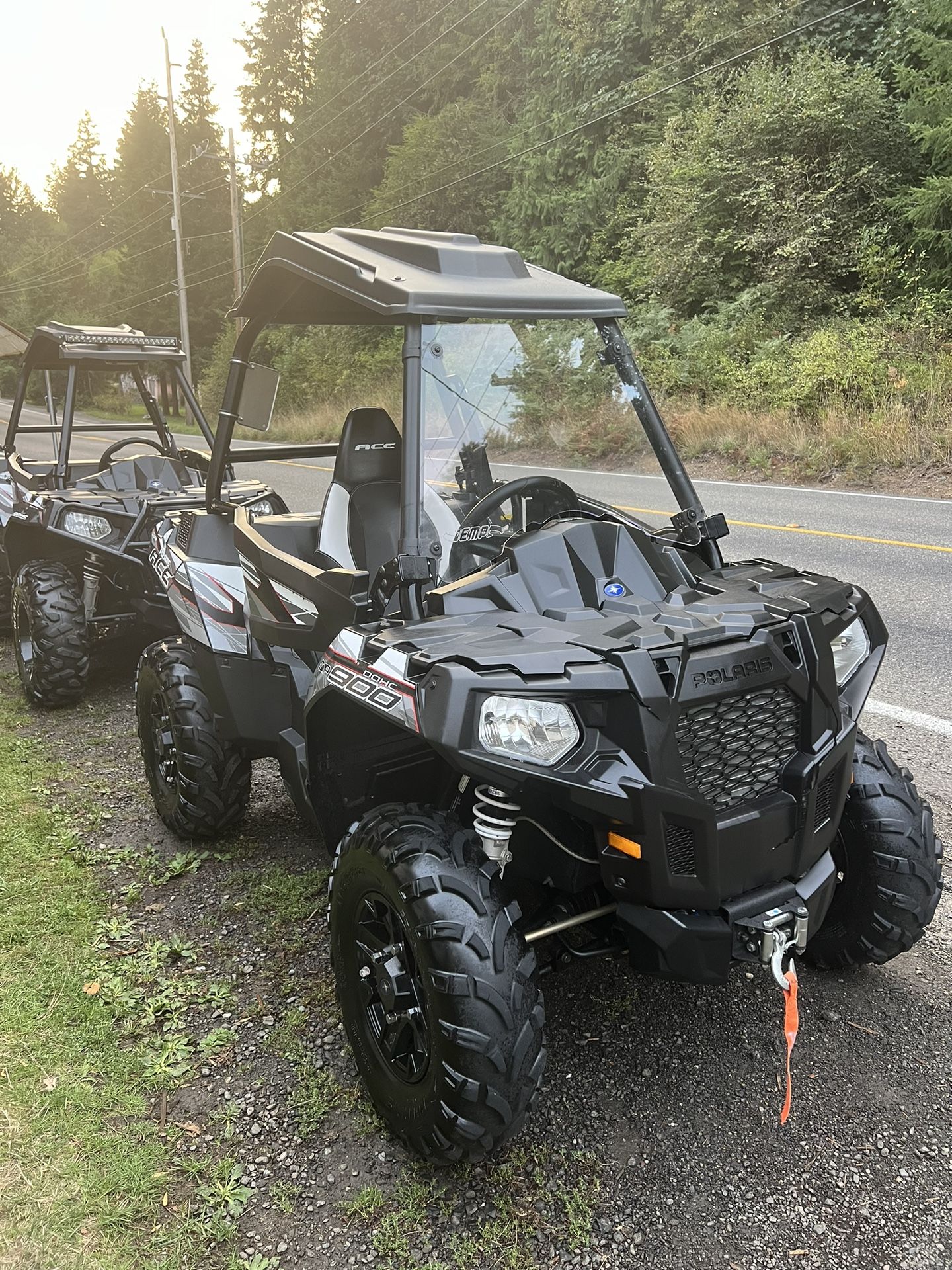 2016 Ace 900 SP Like New! With the low miles of 547 miles. UTV ATV Quad Side by Side 4X4 Utility comes with windshield and extra cage and new tire. Al