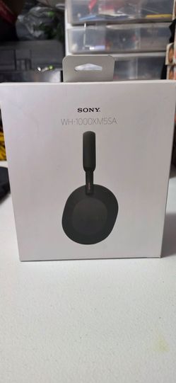 Sony WH-1000XM5/B Wireless Noise-Canceling Bluetooth Headphones Black