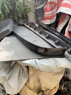 Honda Fit sport rear lip 06