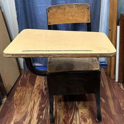 Antique School Desk