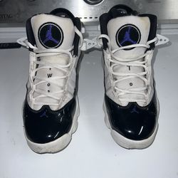 Air Jordan 6 Rings Kids Sneakers Size 7Y