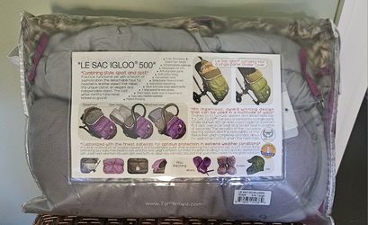 7 A.M. Le Sac Igloo Stroller Cover