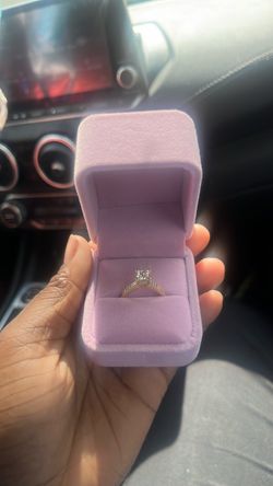 Princess Cut Solitaire Engagement Ring
