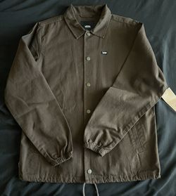 Vans brown men jacket size small