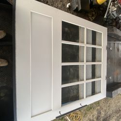 Barm Door 8’x9’ Con Ventanas