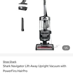 Shark vacuum cleaner - lift away