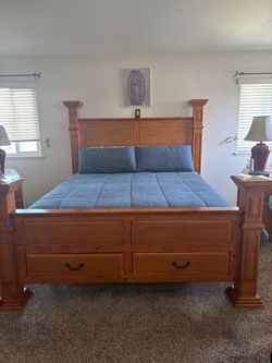 Cal king bed