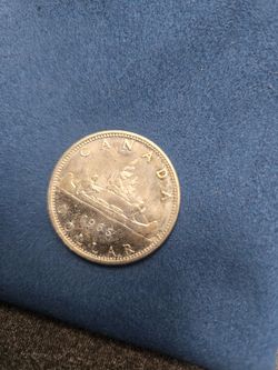 1966 & 1967 Canadian Silver Dollars – $50 Each