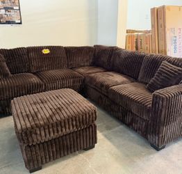 Corduroy couch new in box