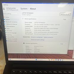 Microsoft laptop