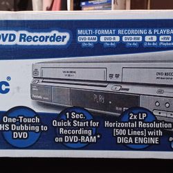 DVD VHS Combo DVD Recorder  Panasonic 