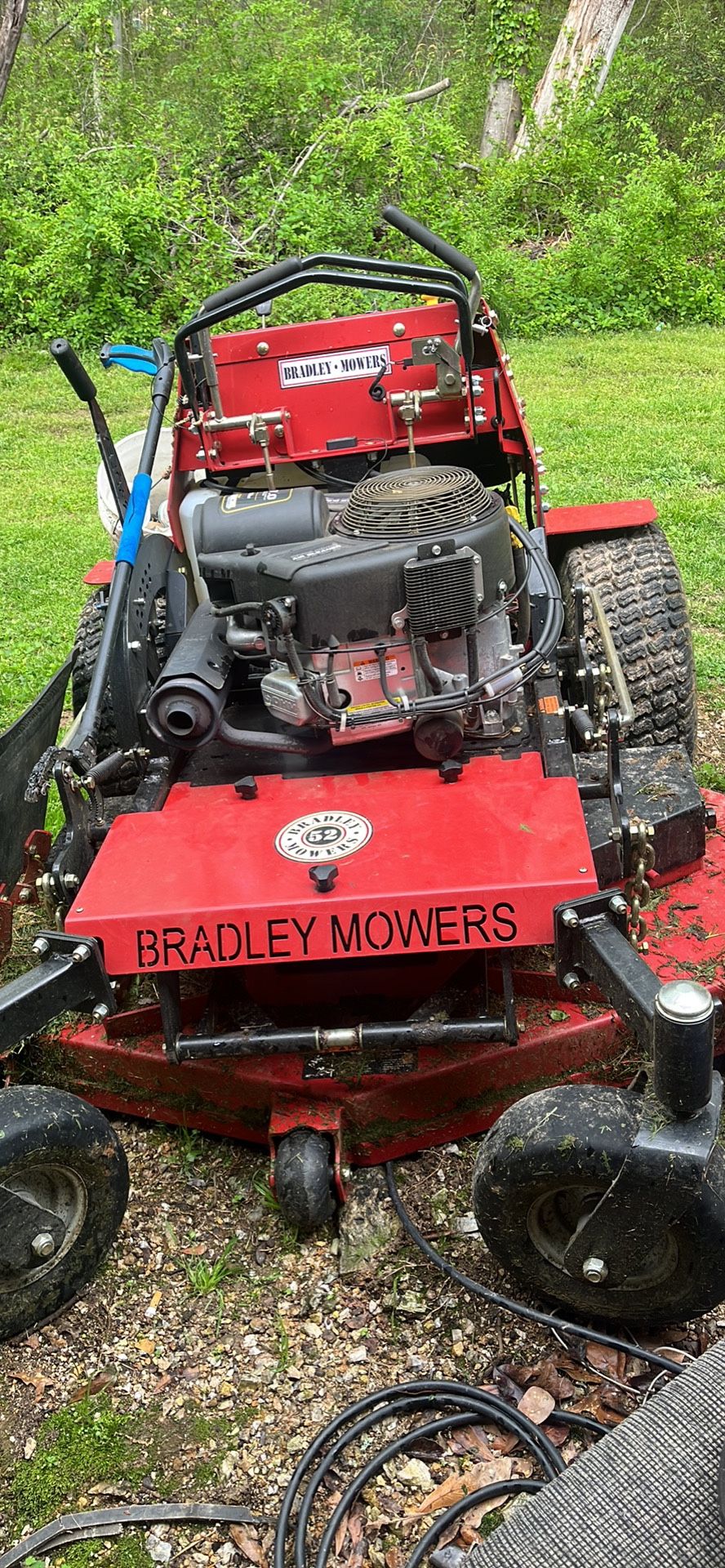 2024 Bradley 52” Stand On Mower 27hp