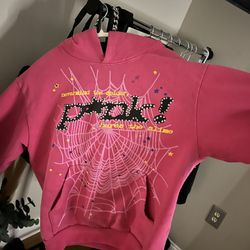 Sp5der Pink Hoodie