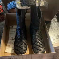 Authentic Fish Boots. 