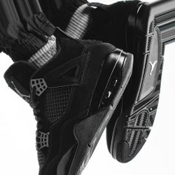 Jordan 4 Black Cat 130