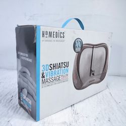 HoMedics SP-100H 3D Shiatsu and Vibration Neck Massage Pillow with Heat.