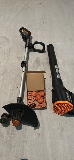 Worx trimmer and blower