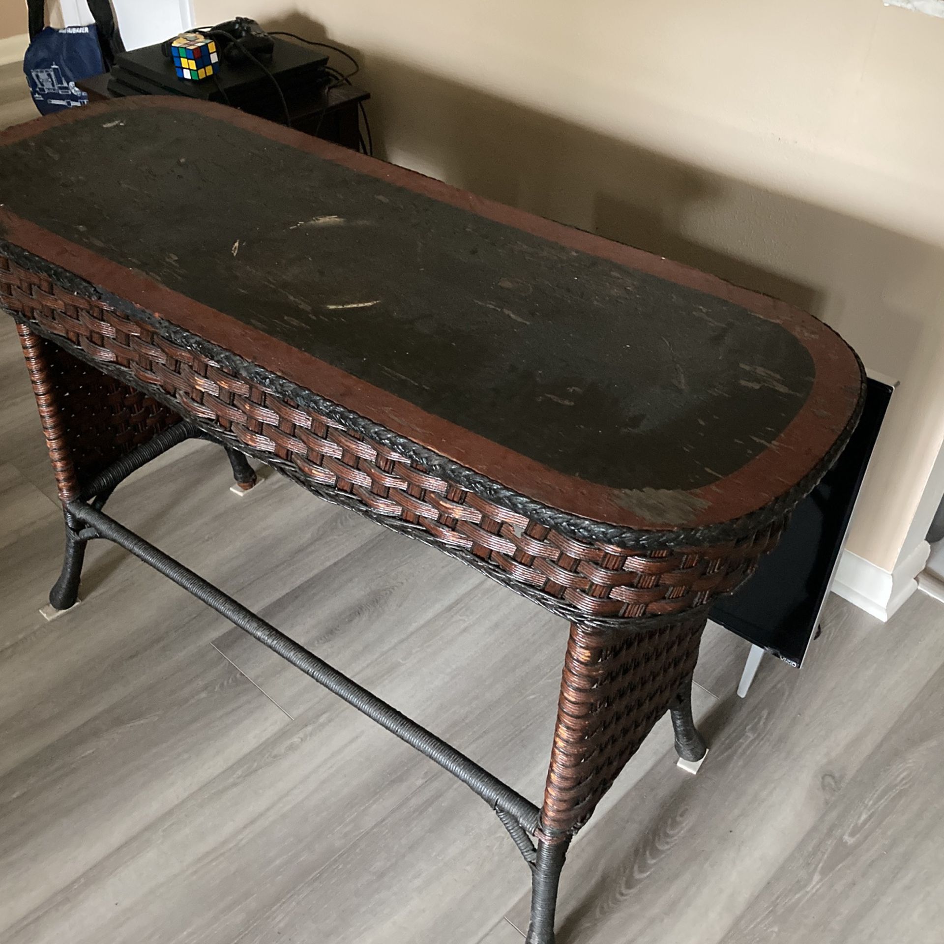 Antique Chinese Table Perfect For Refurbishment 