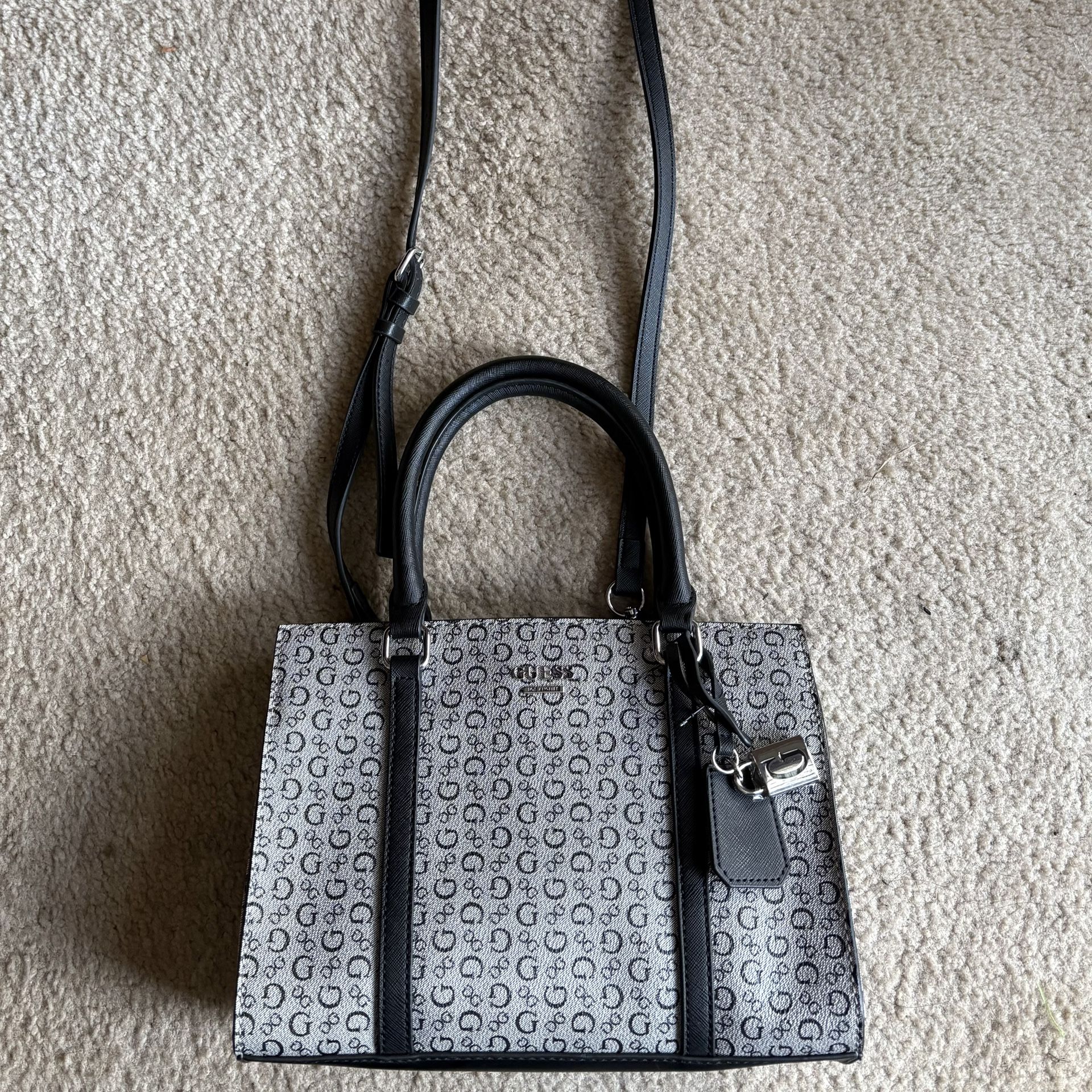 GUESS Monogram Woman’s Top Handle Bag