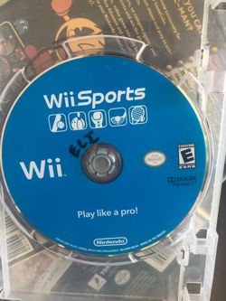 wii sports for sale!!! shoot me prices