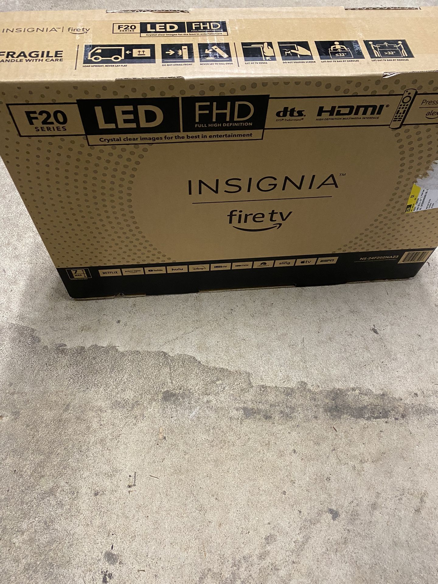 Insignia Fire Tv 24”