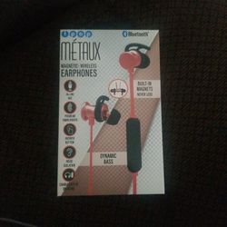 METAUX MAGNETIC- WIRELESS EARPHONES 