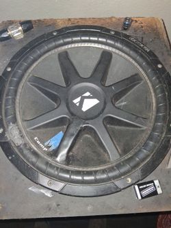 15inch kicker subwoofer in a big box  $100 obo