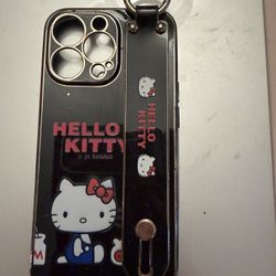 iPhone 13 Pro Hello Kitty Silicone Cell Phone Case 