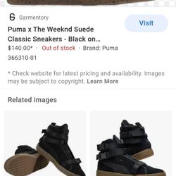 The Weeknd Pumas