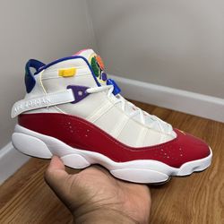 Air Jordan 6 Rings “2020 Multi-Color” CW7003 100 Size 8.5M/ 10W